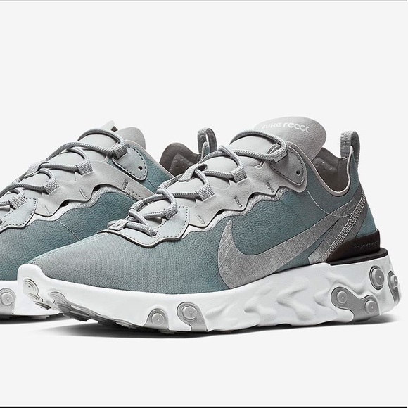 Nike Other - Nike React grey silver